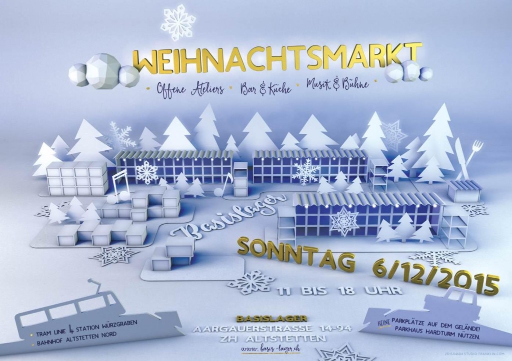 Basislager-Weihnachtsmarkt 2015 - skulpturkunst.ch