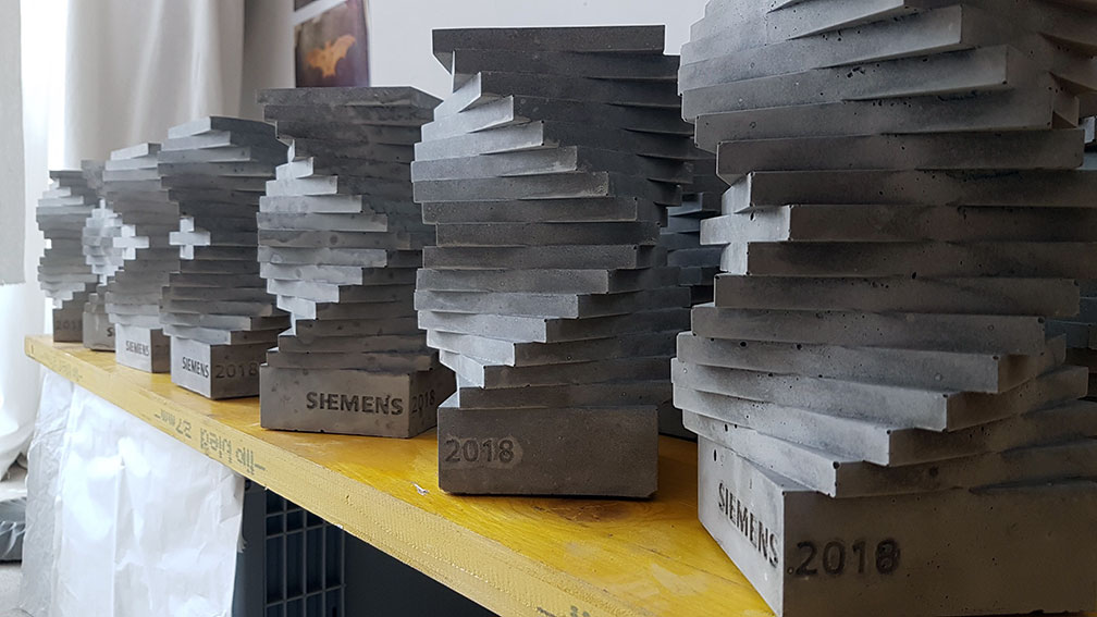 Beton-Awards für Siemens 2018 von Nil Schelling Zürich
