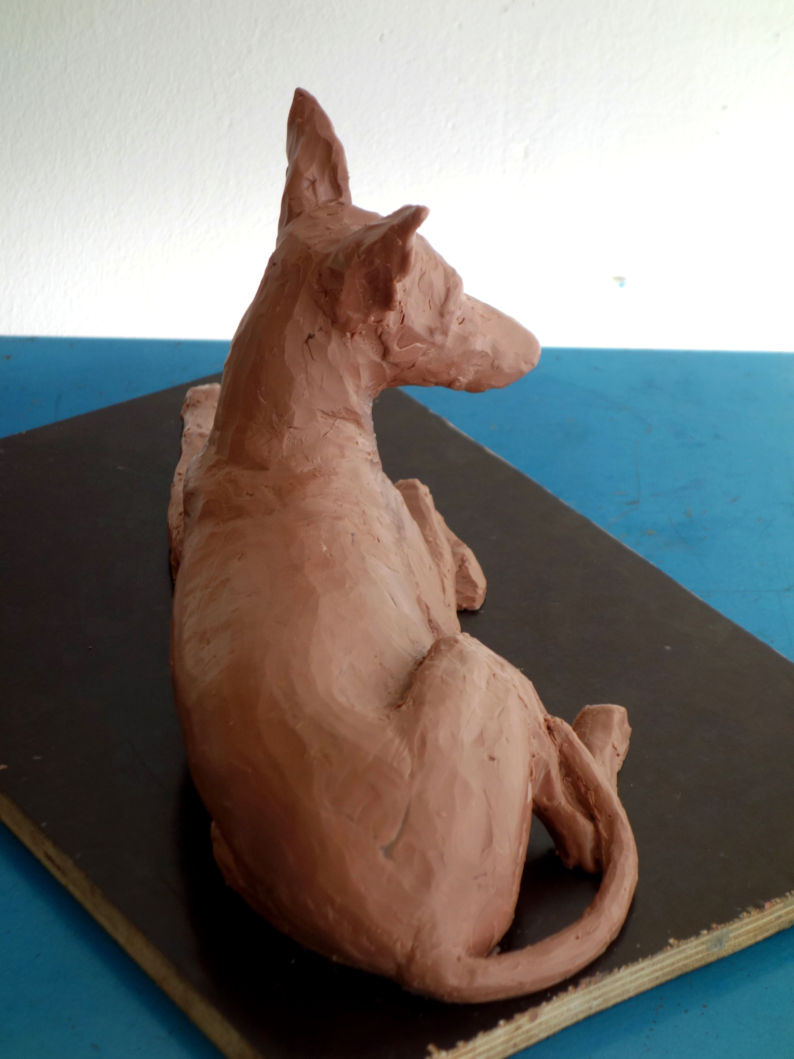 hundeskulptur windhund nil schelling