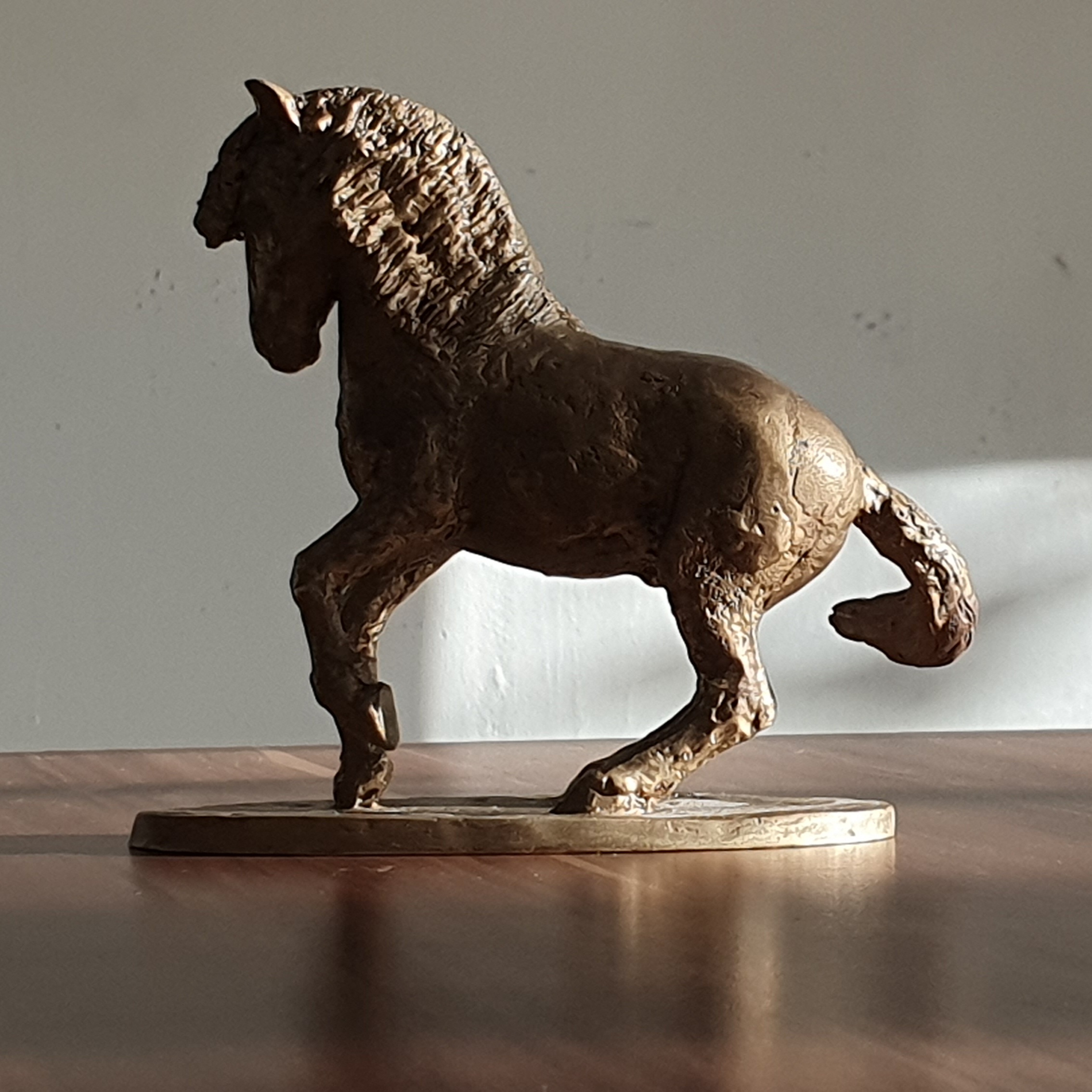 kleines pferd bronze